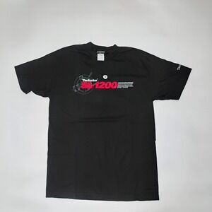 Technics Men's Black T-Shirt Size M Short Sleeve Vintage 1990's SL1200 Turntable